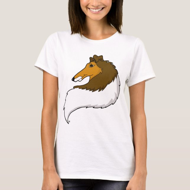 T-shirt rugueux de colley (Devant)