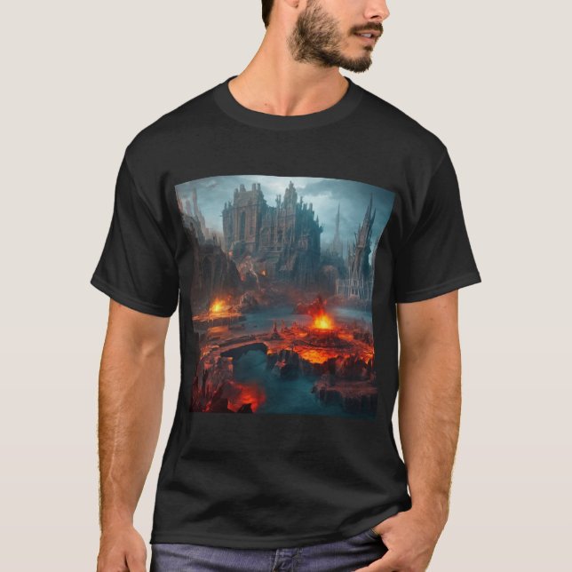 T-shirt Ruines de la forteresse du roi (Devant)