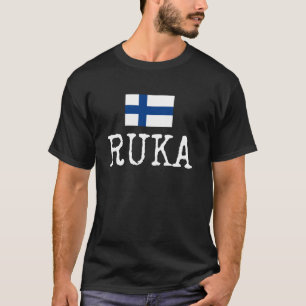 T-shirt Ruka Finland Pays Voyage Famille Suomalaiset Trave