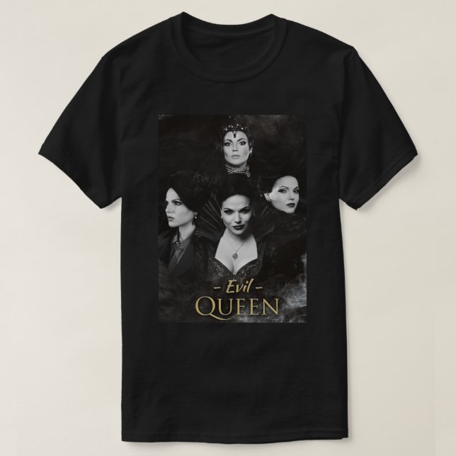 T-shirt Rumplestiltskin Regina regina mills Rock Fier (Design devant)