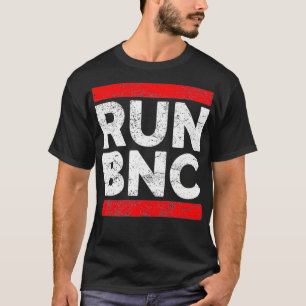 T-shirt RUN BNC Funny Audio EngineerSound Engineer Premium