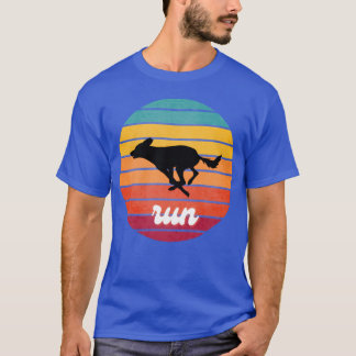 T-shirt Run Dog ami fille