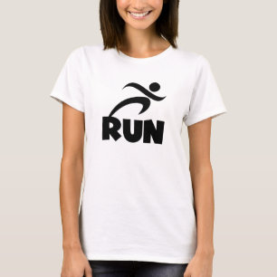 T-shirt RUN noir