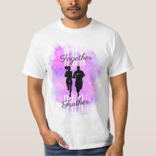 T-shirt Run Together, Run More : Love in Motion