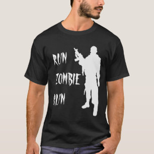 T-shirt Run Zombie Run -T-shirt