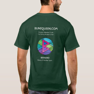 T-shirt RuneQueen Berkano - Terre Mère - manches courtes