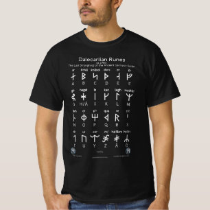T-shirt Runes dalécarliennes : police Catrinity