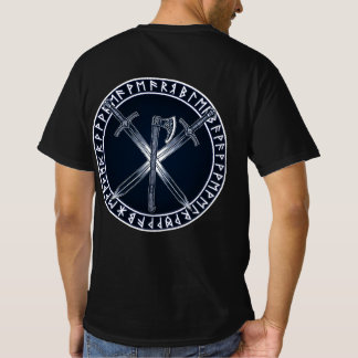 T-shirt Runes du pouvoir - Emblème du guerrier nordique