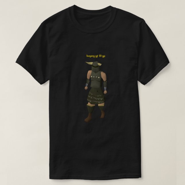 T-shirt Runescape Acheter Gf Classic (Design devant)