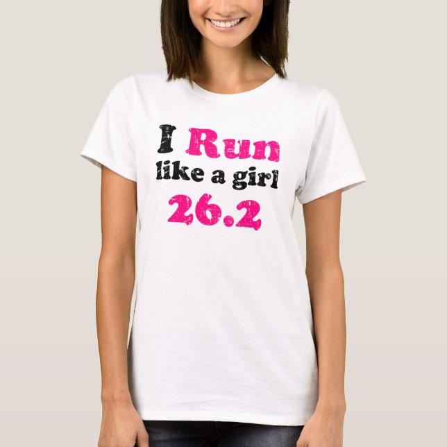 T-shirt runlikeagirl26 (Devant)