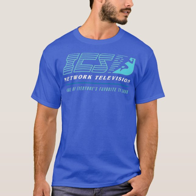 T-shirt Running Man - ICS Network Television (Devant)