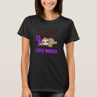 T-shirt Running On Empty Lupus Warrior Lupus Awareness Mon