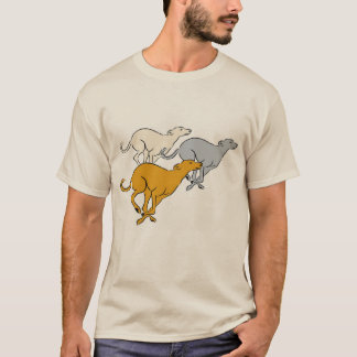 T-shirt Running Three