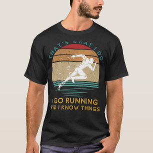 T-shirt Running Whiz : Strides & Quirky Insights Fun Tee o