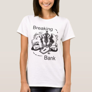 T-shirt Rupture de la banque