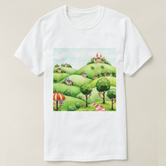 T-shirt Rural landscape
