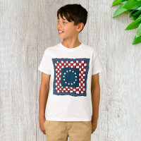 Russe Patriotic Americana Quilt Motif USA Art