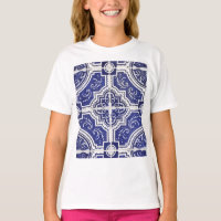Russe Vintage Portugais Carreaux Motif - Azulejo