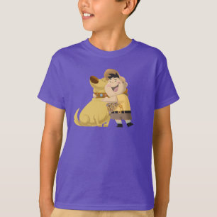 T-shirt Russell étreinte Dug - Pixar UP!