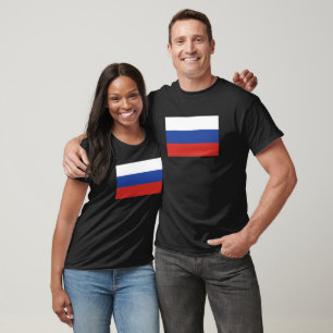 T-shirt Russia flag T-Shirt, Patriotic 