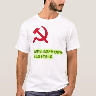 T-shirt Russie, patrie de la vodka :DD