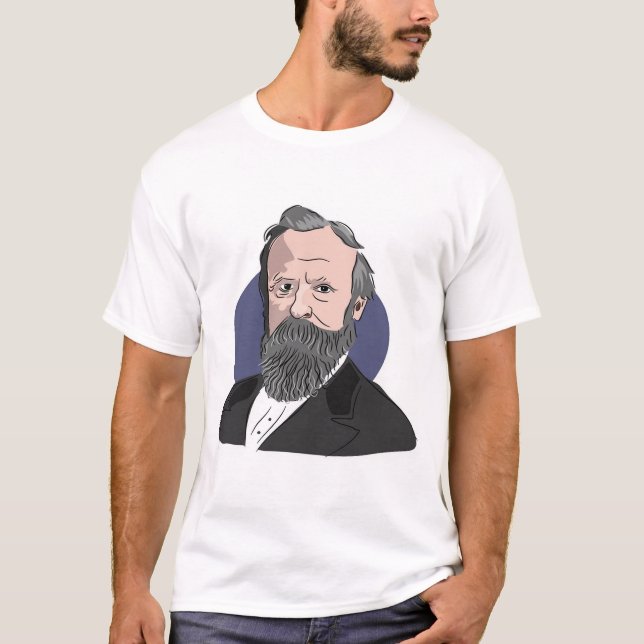 T-shirt Rutherford B Hayes (Devant)