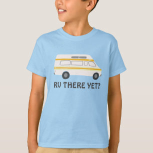 T-shirt RV LÀ ENCORE ? COUTUME campervan vintage de