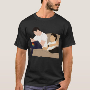 T-shirt rwrb - rouge blanc et bleu royal - nick et taylor