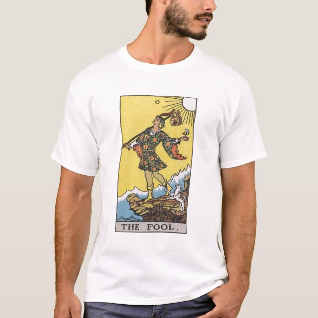 T-shirt RWS Tarot L'idiot (Devant)