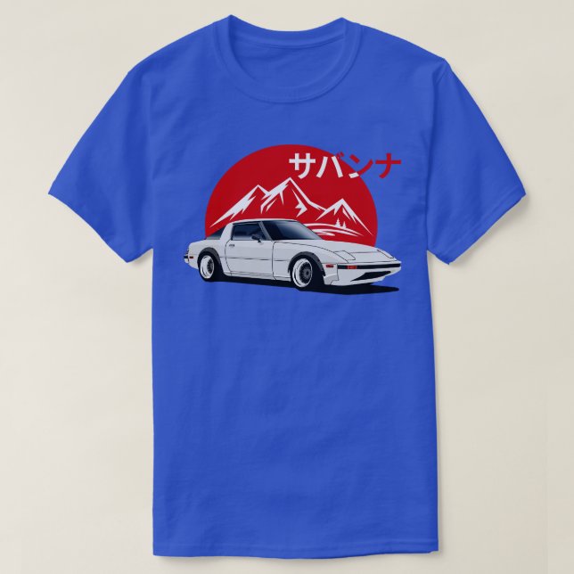 T-shirt RX7 Savanna SA JDM Legend (Design devant)