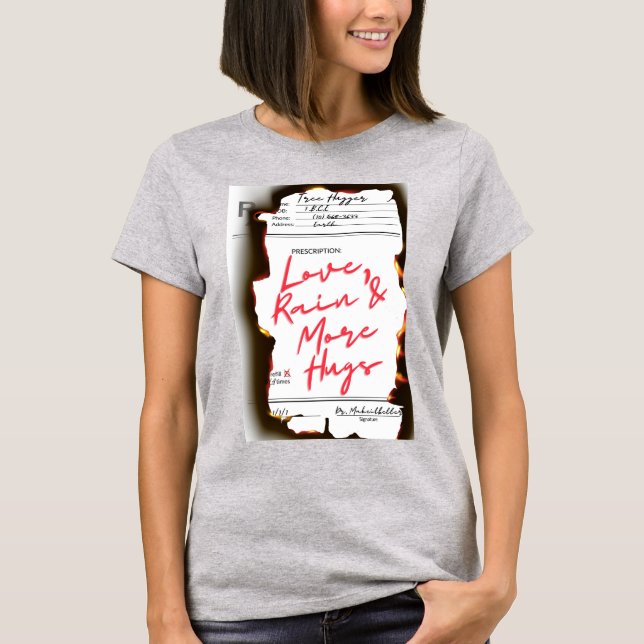 T-shirt "Rx : Hugger D'Arbre" (Devant)