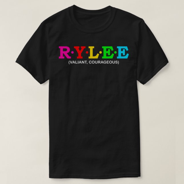 T-shirt Rylee Valiant Courageux (Design devant)