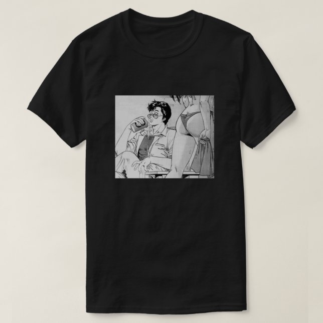 T-shirt ryo saeba pervert Classic (Design devant)