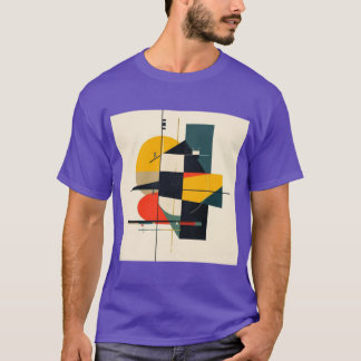 T-shirt Rythme Industriel Art Abstrait 2