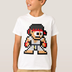 T-shirt Ryu à 8 bits