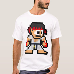 T-shirt Ryu à 8 bits