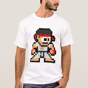 T-shirt Ryu à 8 bits
