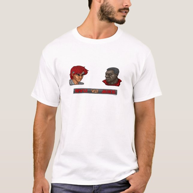 T-shirt Ryu contre Mike (Devant)