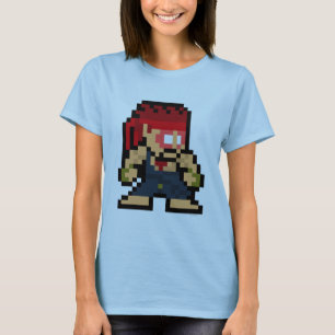 T-shirt Ryu mauvais à 8 bits