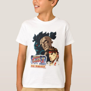 T-shirt Ryu, Sagat et Akuma