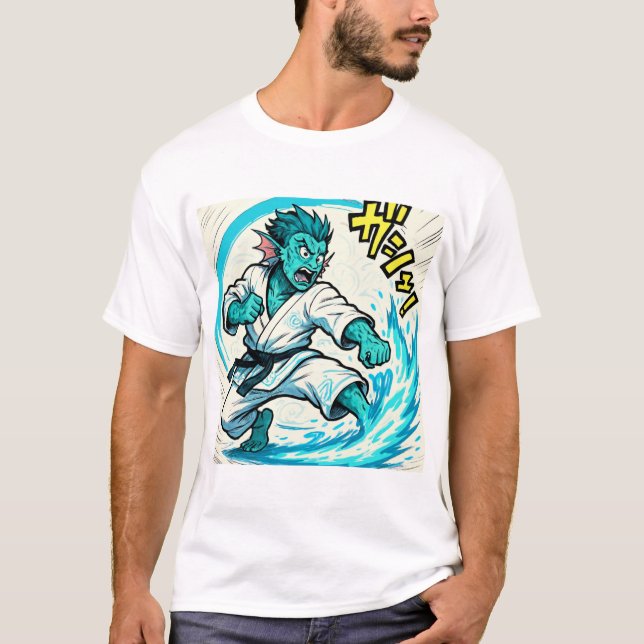 T-shirt Ryūjin Tsunami Sweep (Devant)