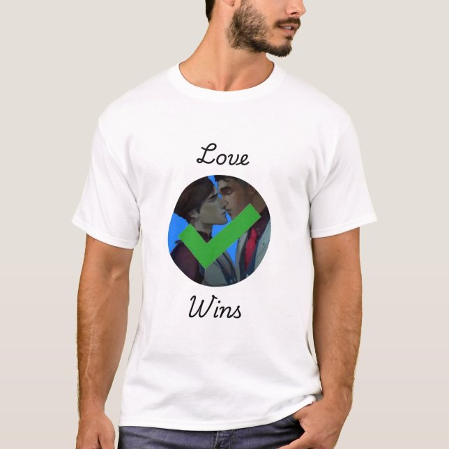 T-shirt S1 Jayvik Love Wins (Devant)
