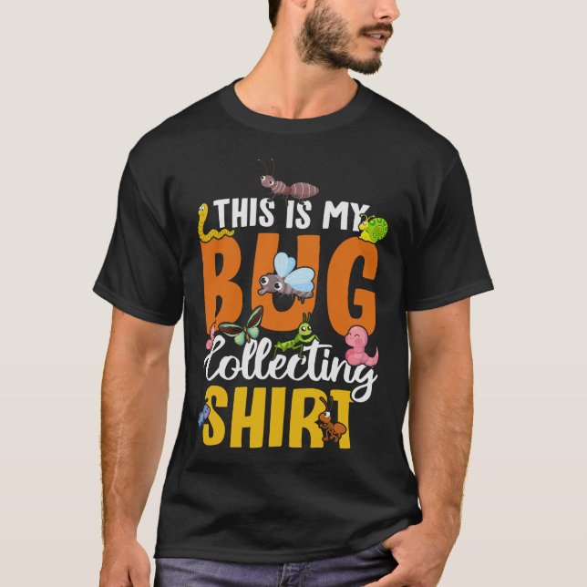 T-shirt S2 Bogue collectant les insectes insectes insectes (Devant)