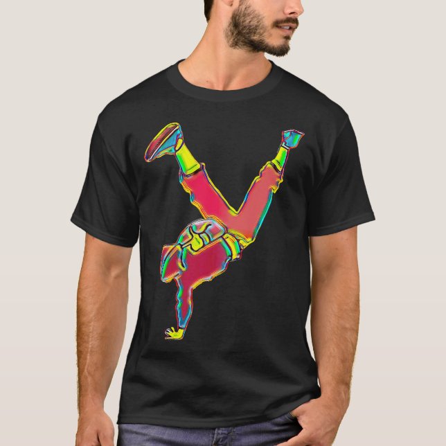 T-shirt S2 Breakdance Breakdance Breakdance Breakdance (10 (Devant)