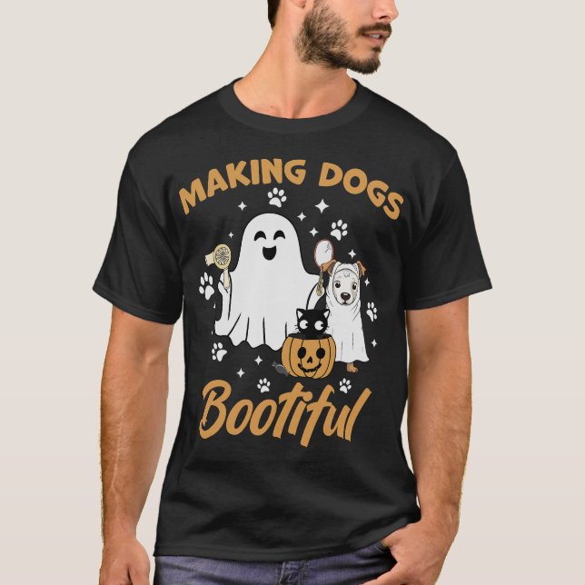 T-shirt S2 Chien Grooming Chien Groomer (30) (Devant)