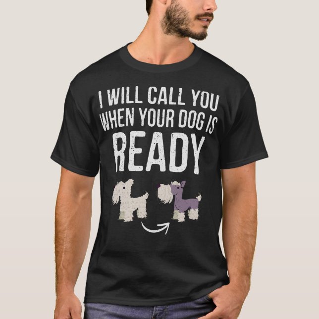T-shirt S2 Chien Grooming Chien Groomer (38) (Devant)