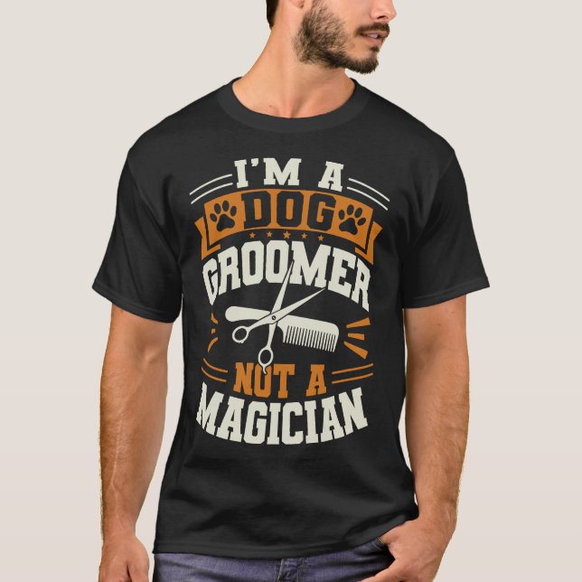 T-shirt S2 Chien Grooming Chien Groomer (56) (Devant)