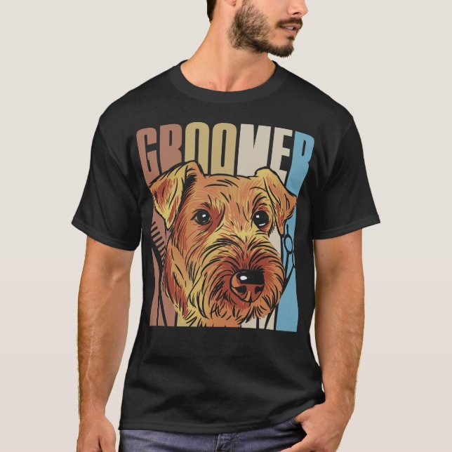 T-shirt S2 Chien Grooming Chien Groomer (90) (Devant)