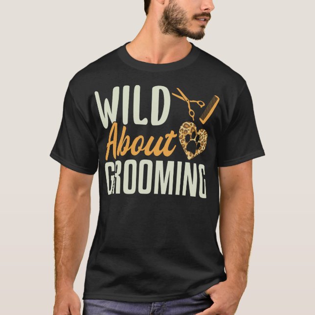 T-shirt S2 Chien Grooming Chien Groomer (94) (Devant)