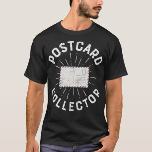 T-shirt S2 Deltiologie Carte postale Collecte de cartes po